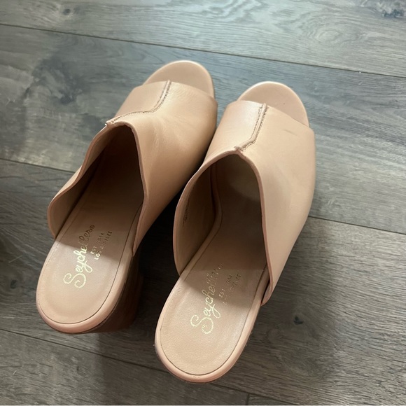 Seychelles Invigorated Stacked Heel Sandals NWOT - Picture 3 of 7